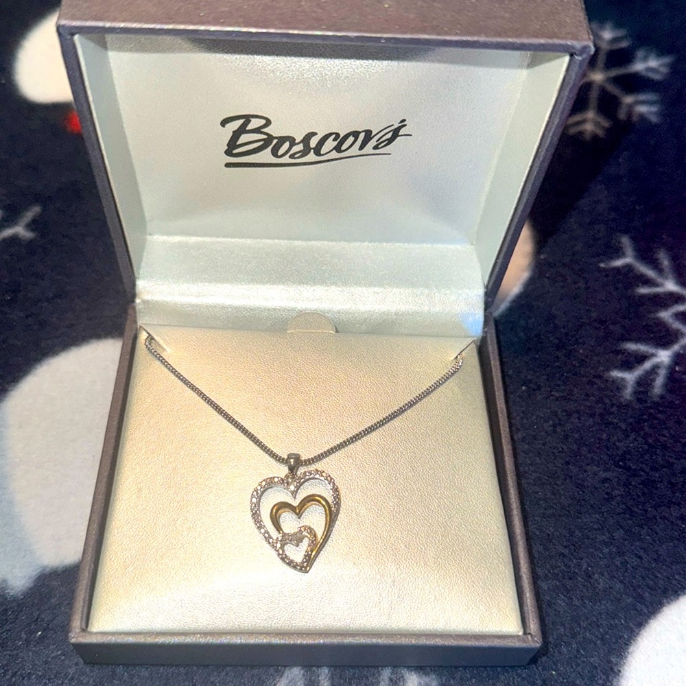 Double Heart Necklace